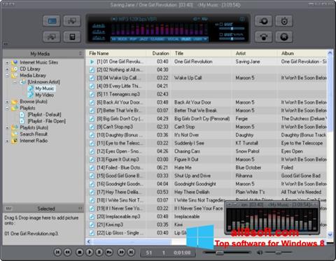 Screenshot JetAudio für Windows 8