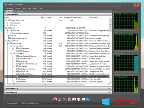 Screenshot Comodo Cleaning Essentials für Windows 8