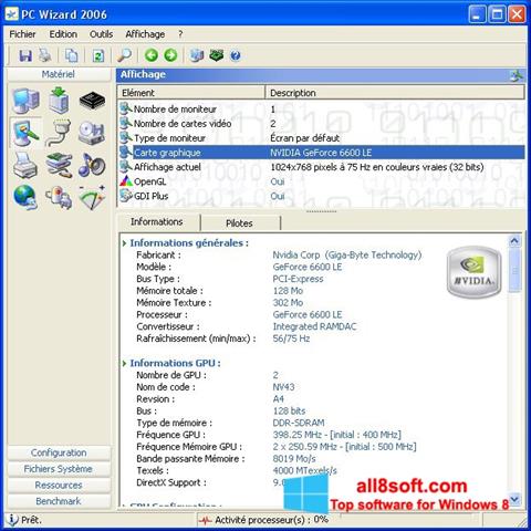 Screenshot PC Wizard für Windows 8