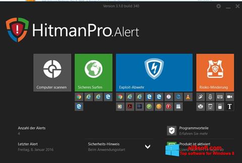 Screenshot HitmanPro für Windows 8