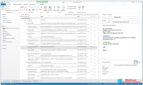 Screenshot Microsoft Outlook für Windows 8
