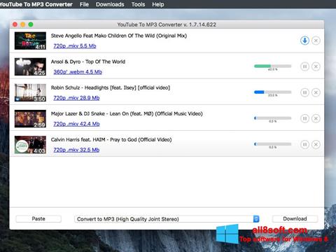 Screenshot Free YouTube to MP3 Converter für Windows 8