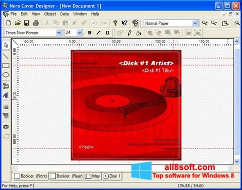 Screenshot Nero Cover Designer für Windows 8