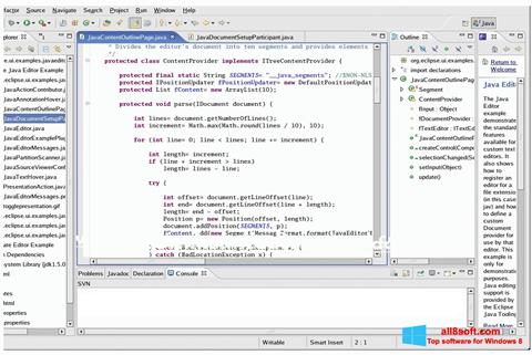 Screenshot Java Development Kit für Windows 8