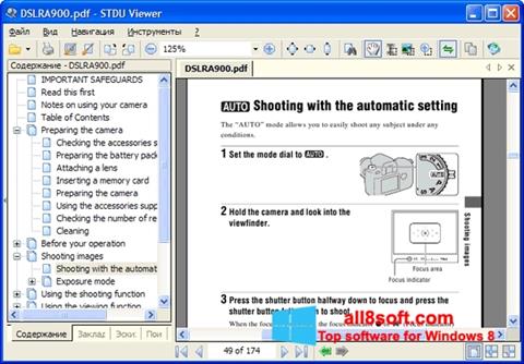 Screenshot STDU Viewer für Windows 8