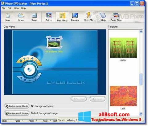 Screenshot DVD Maker für Windows 8