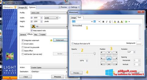 Screenshot Light Image Resizer für Windows 8