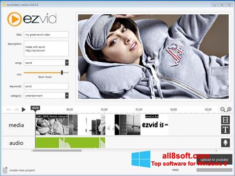 Screenshot Ezvid für Windows 8