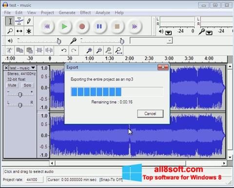 Screenshot Lame MP3 Encoder für Windows 8
