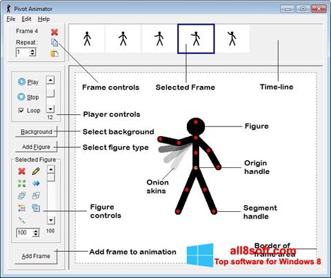 Screenshot Pivot Animator für Windows 8