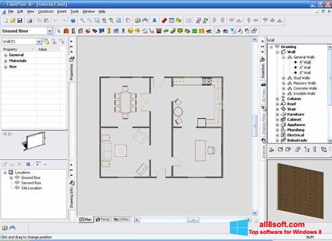 Screenshot FloorPlan 3D für Windows 8