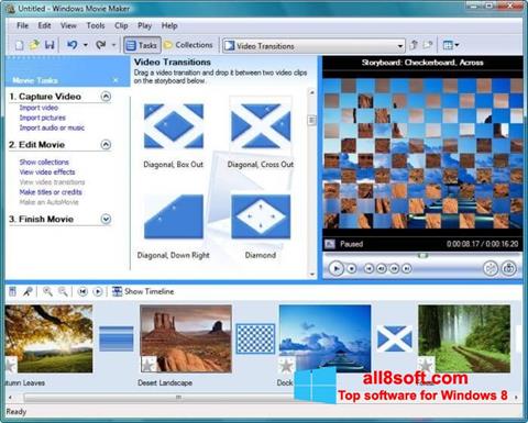 Screenshot Windows Movie Maker für Windows 8