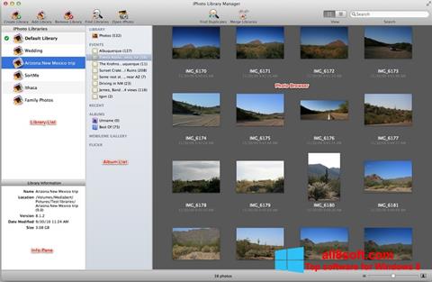 Screenshot iPhoto für Windows 8