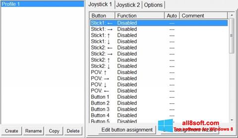 Screenshot JoyToKey für Windows 8