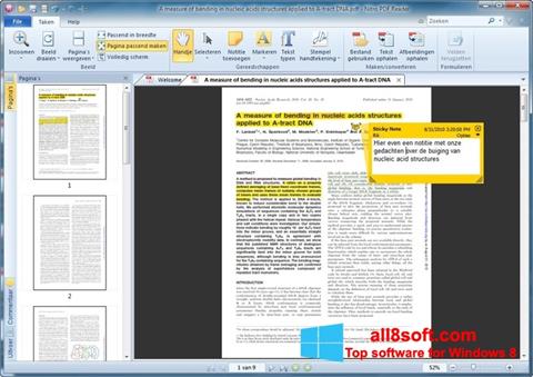 Screenshot Nitro PDF Reader für Windows 8