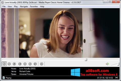 Screenshot Media Player Classic Home Cinema für Windows 8