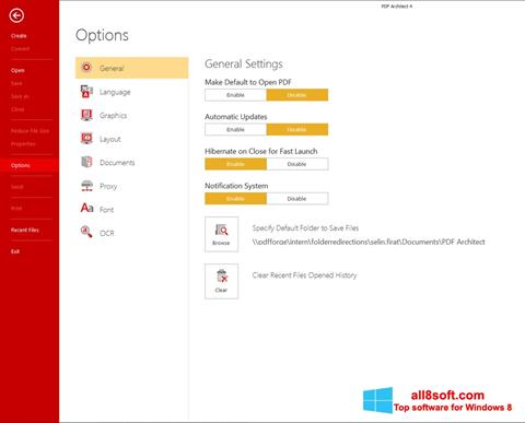 Screenshot PDF Architect für Windows 8