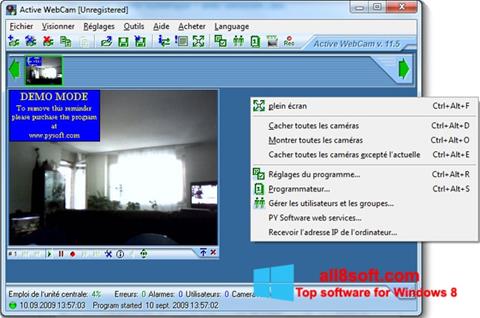 Screenshot Active WebCam für Windows 8
