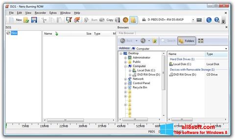 Screenshot Nero Burning ROM für Windows 8