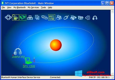 Screenshot BlueSoleil für Windows 8