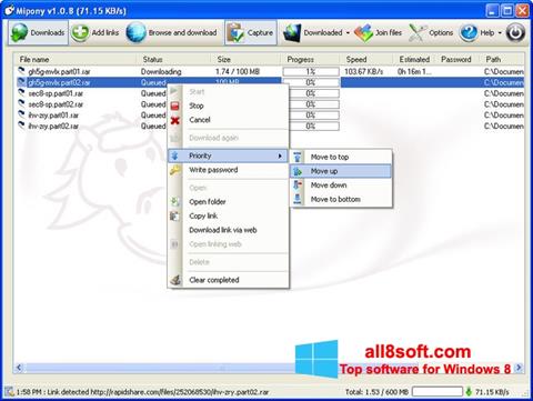 Screenshot Mipony für Windows 8