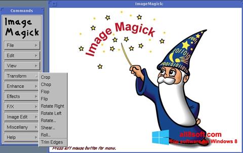 Screenshot ImageMagick für Windows 8
