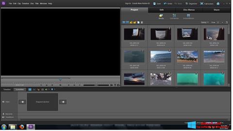 Screenshot Adobe Premiere Elements für Windows 8