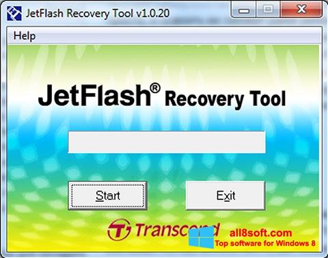 Screenshot JetFlash Recovery Tool für Windows 8