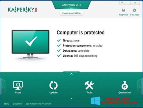 Screenshot Kaspersky für Windows 8