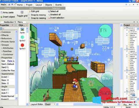Screenshot Construct Classic für Windows 8