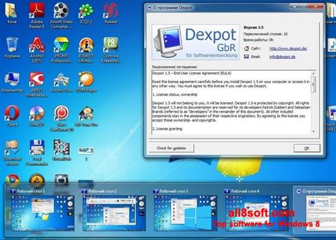 Screenshot Dexpot für Windows 8