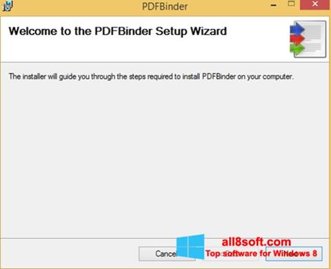 Screenshot PDFBinder für Windows 8