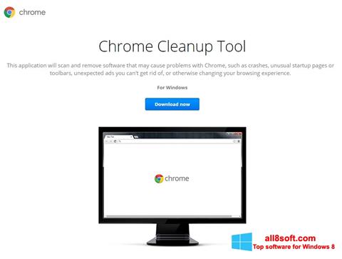 Screenshot Chrome Cleanup Tool für Windows 8