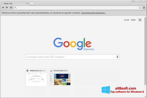 Screenshot Google Chrome für Windows 8