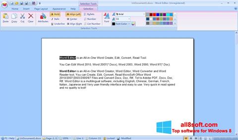 Screenshot DocX Reader für Windows 8