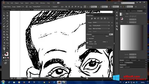 Screenshot Adobe Illustrator für Windows 8
