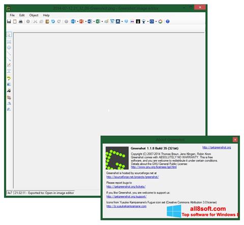 Screenshot Greenshot für Windows 8