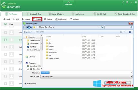 Screenshot KeepSafe für Windows 8