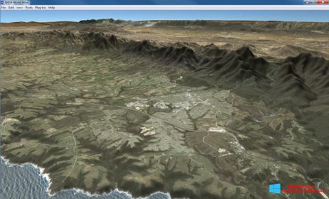 Screenshot NASA World Wind für Windows 8